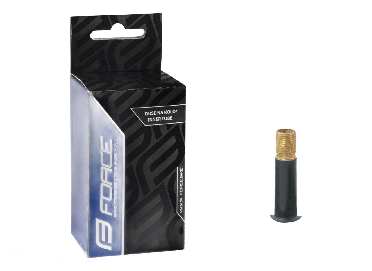 Cameră FORCE 8,5 x 2, valvă auto (Schrader), cauciuc butilic.