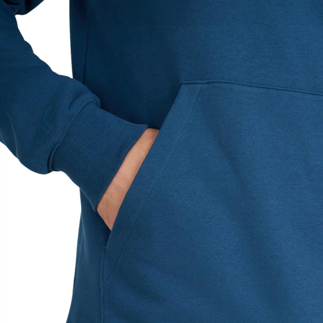 Herren-Sweatshirt bequem Zielony 5/8