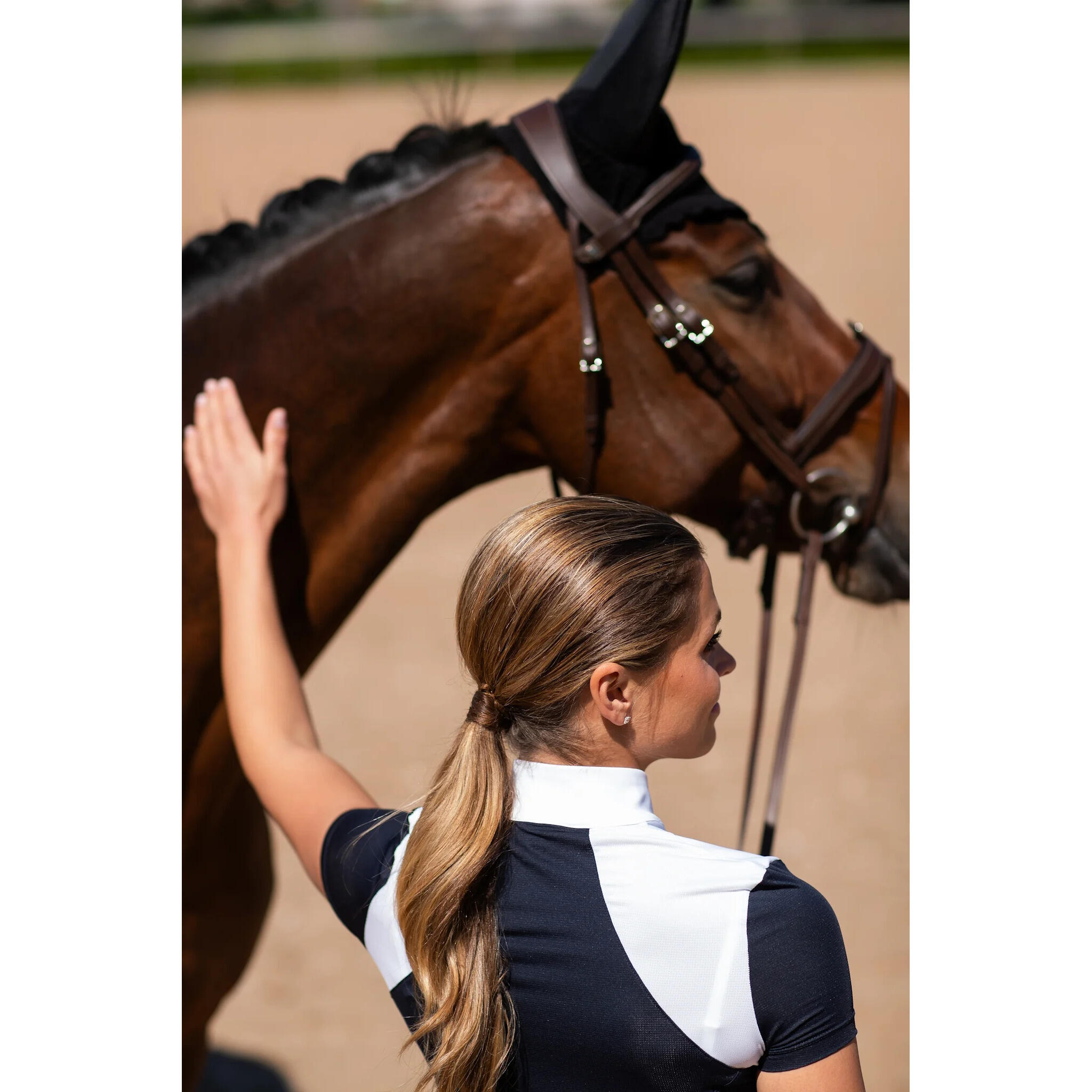 Damska koszulka polo na zawody Equestrian Stockholm 5/5