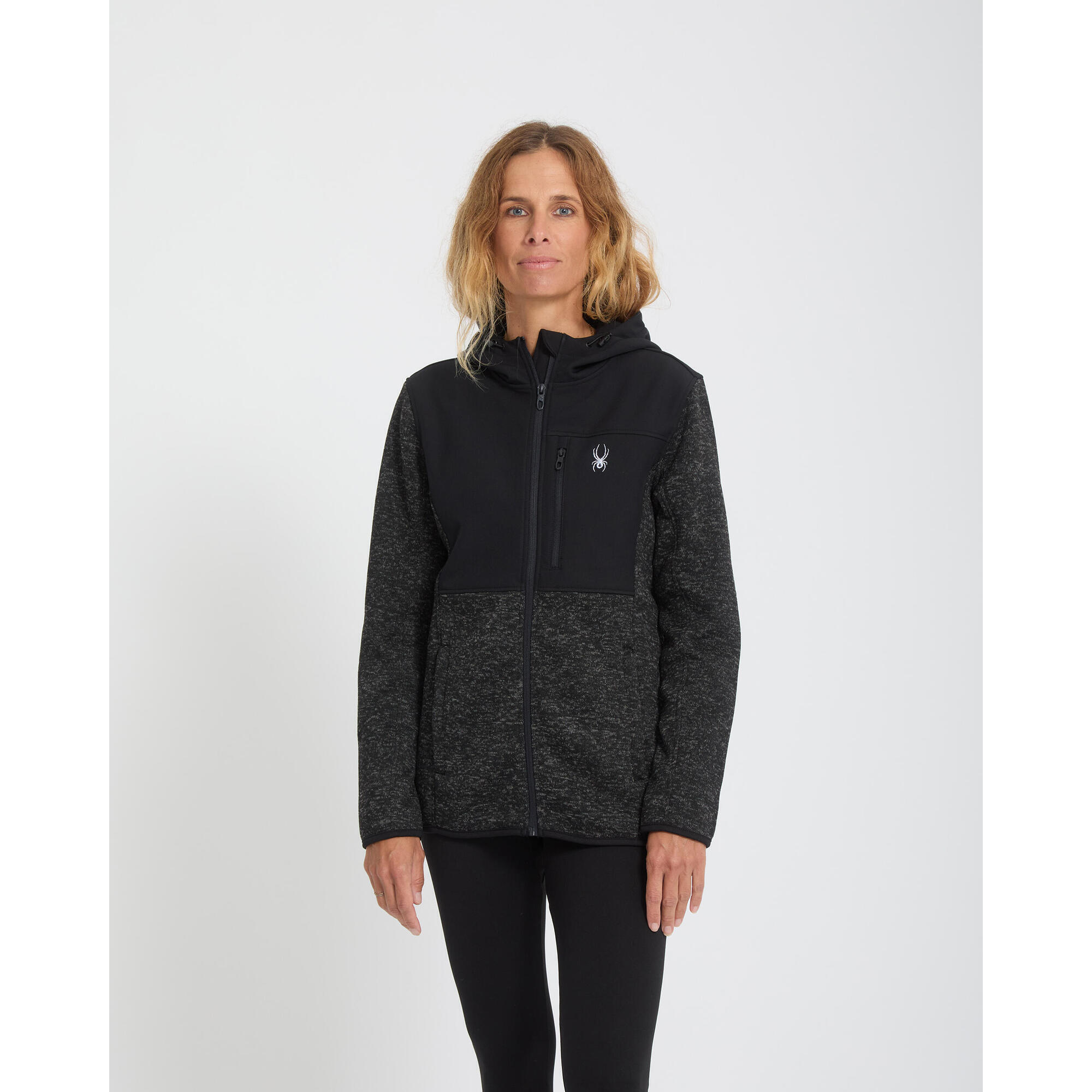 Spyder - Veste Ski Femme - Softshell - Veste - Noir - Decathlon