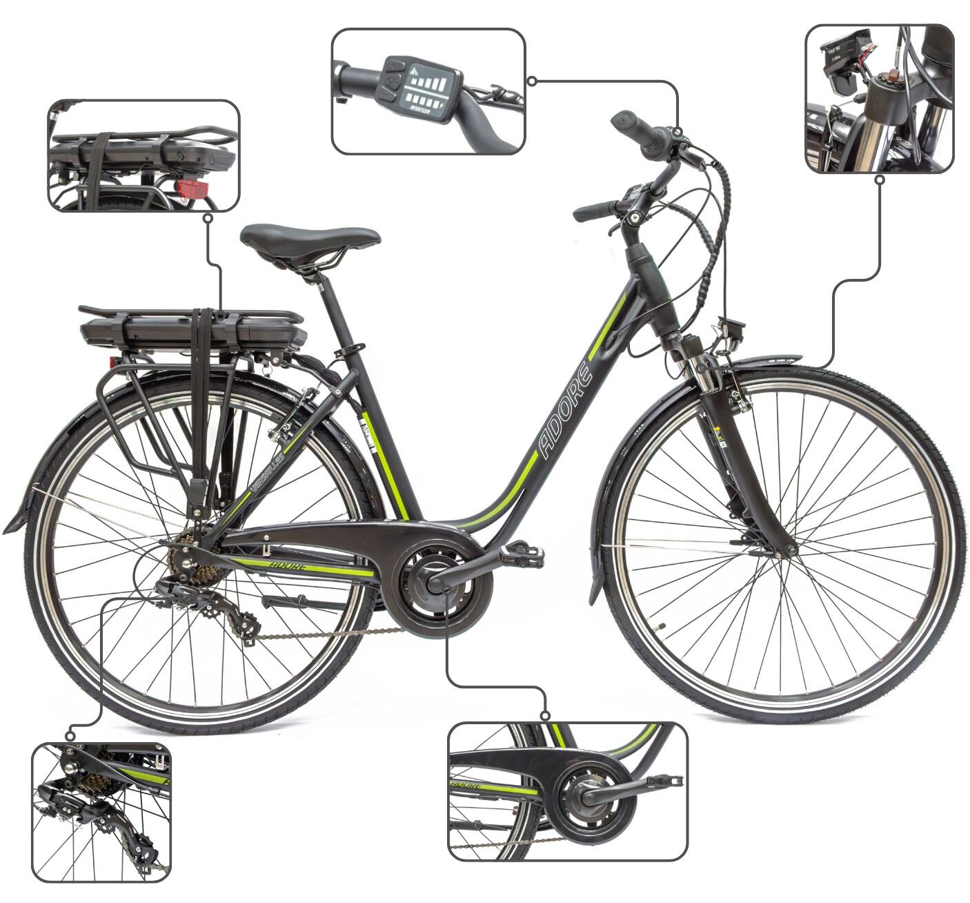 Rower Elektryczny Miejski Ks Cycling Adore 112E Koła 28" 3/5
