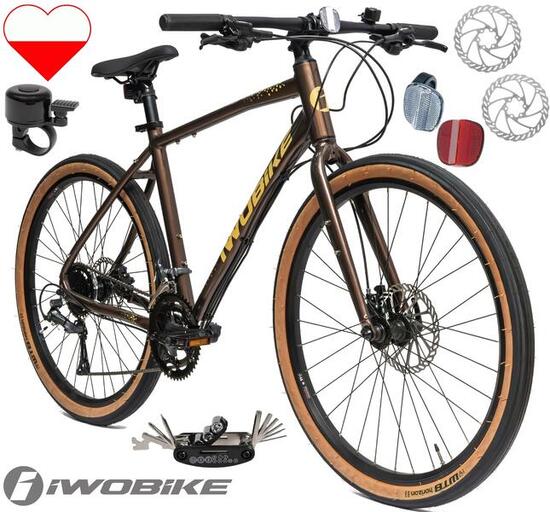 Rower Gravel Mocha Pixel Koła 27,5