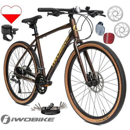 Rower Gravel Mocha Pixel Koła 27,5