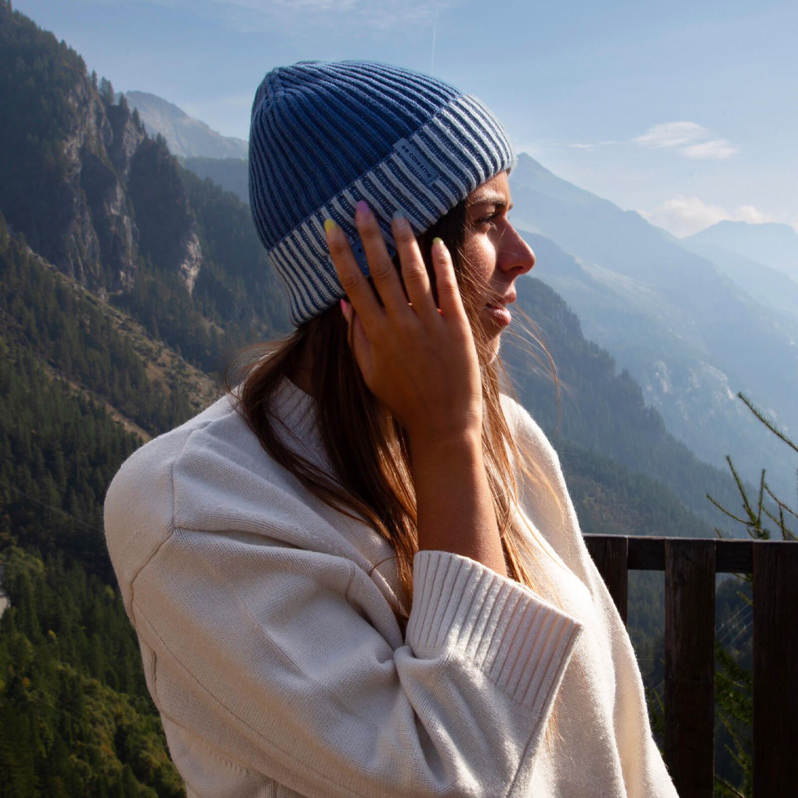Berretto invernale con cuffie wireless integrate 5/6