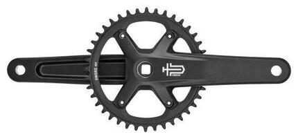 Pédalier Microshift à axe carré Sword Black 1x9V 40 dents