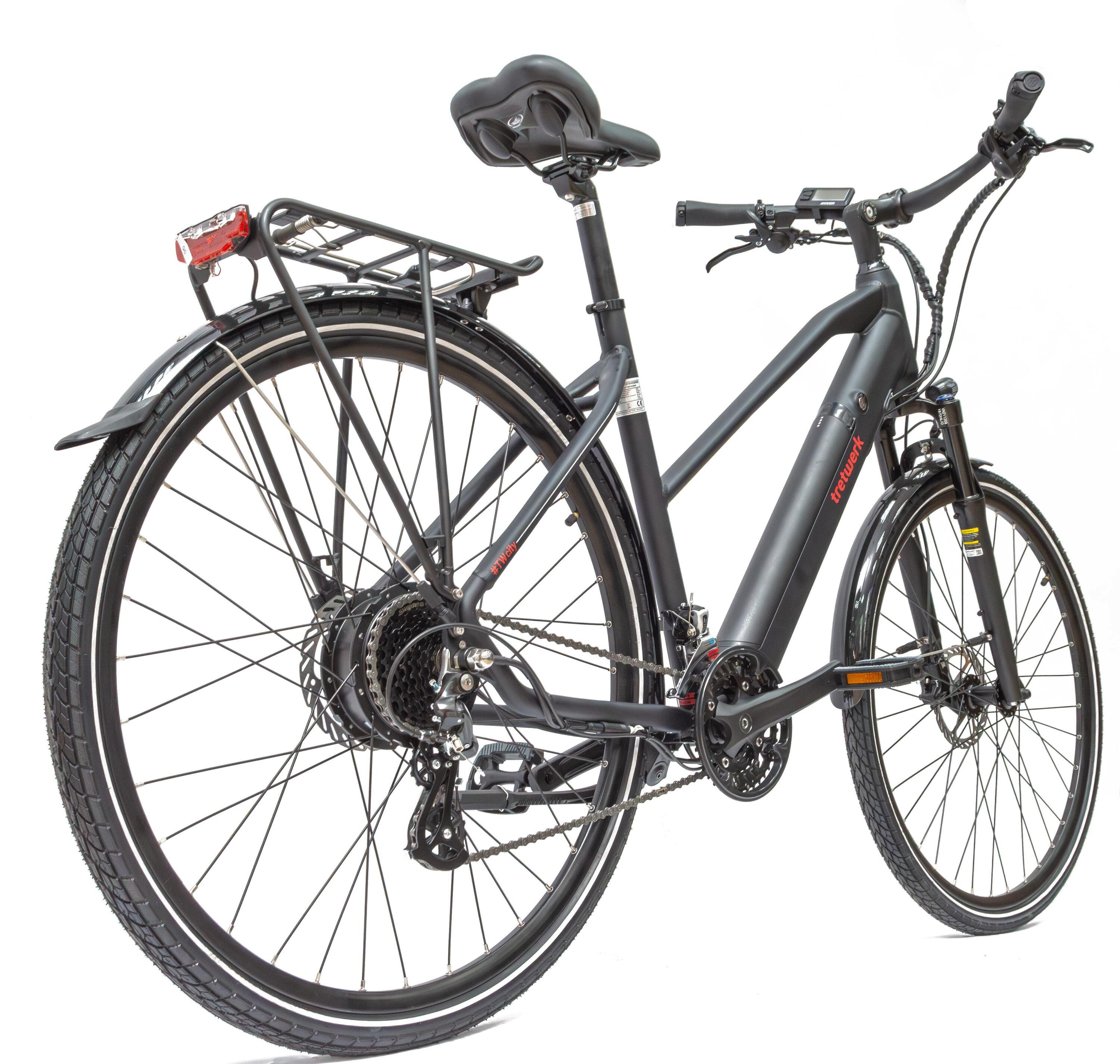 Rower Elektryczny Trekkingowy Tretwerk Seville 5.0 Koła 28" 4/5