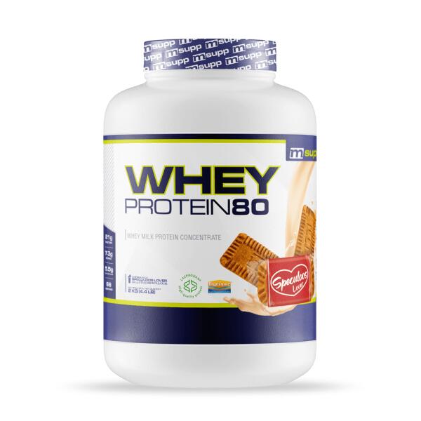 Mmsupplements - Whey Protein80 - 2 Kg Biscuits Spullo De Masmusculo Supplements - Protéines Végétales - Taille Unique - Decathlon