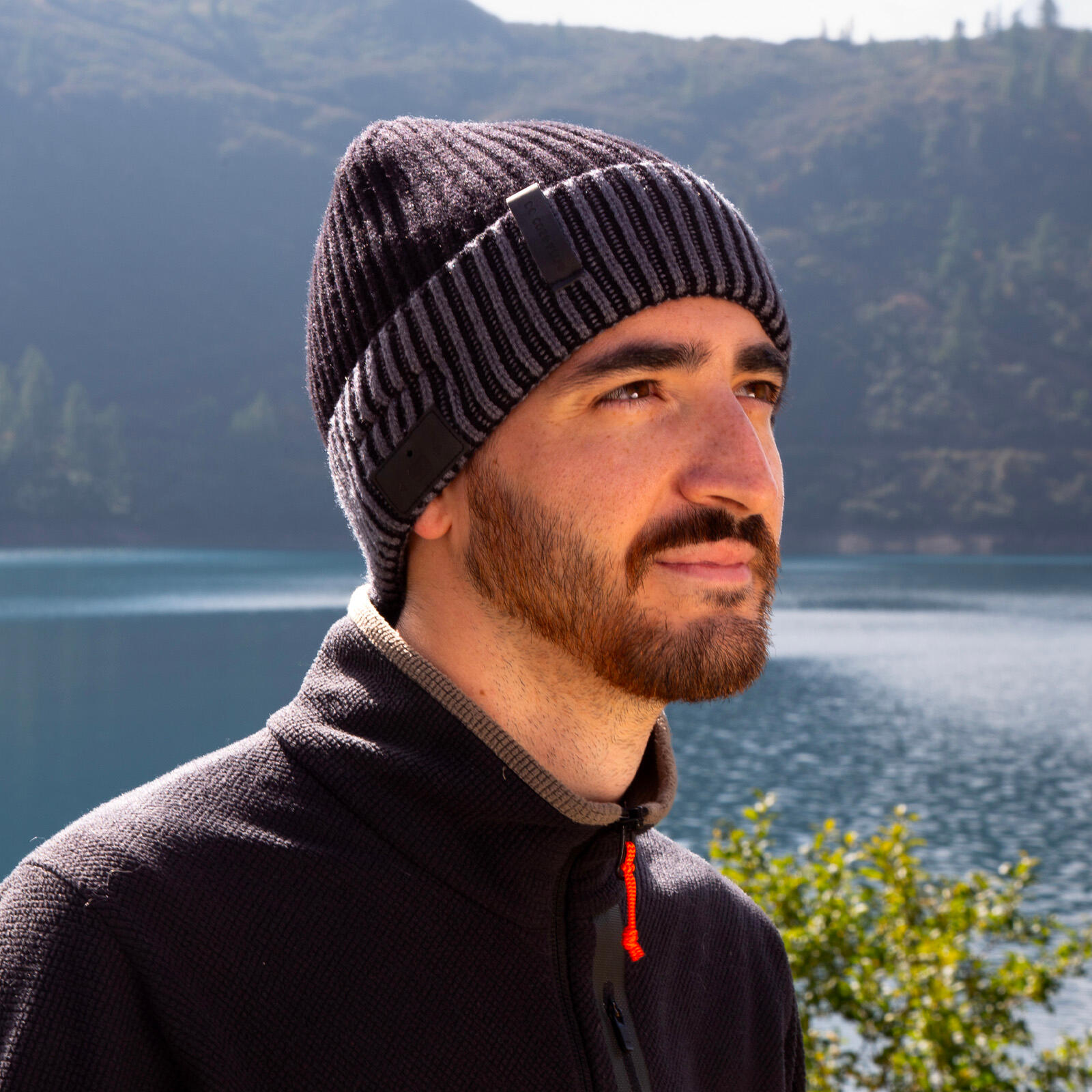 Bonnet d'hiver avec écouteurs sans fil intégrés 5/5