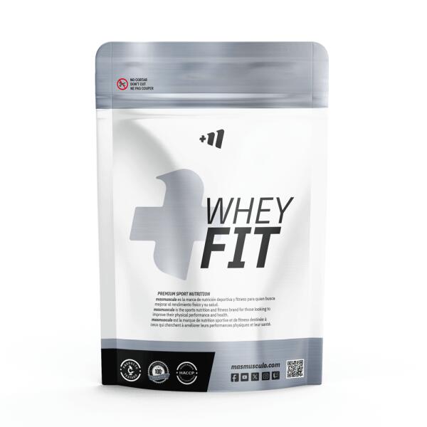Serwatka FIT - 1 kg białej czekolady z truskawkami MASMUSCULO
