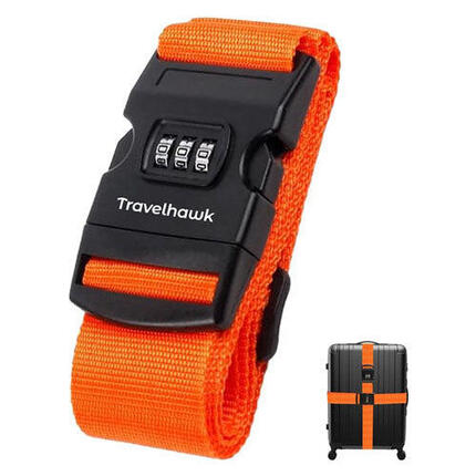 Koffergurt mit Zahlenschloss – Grün