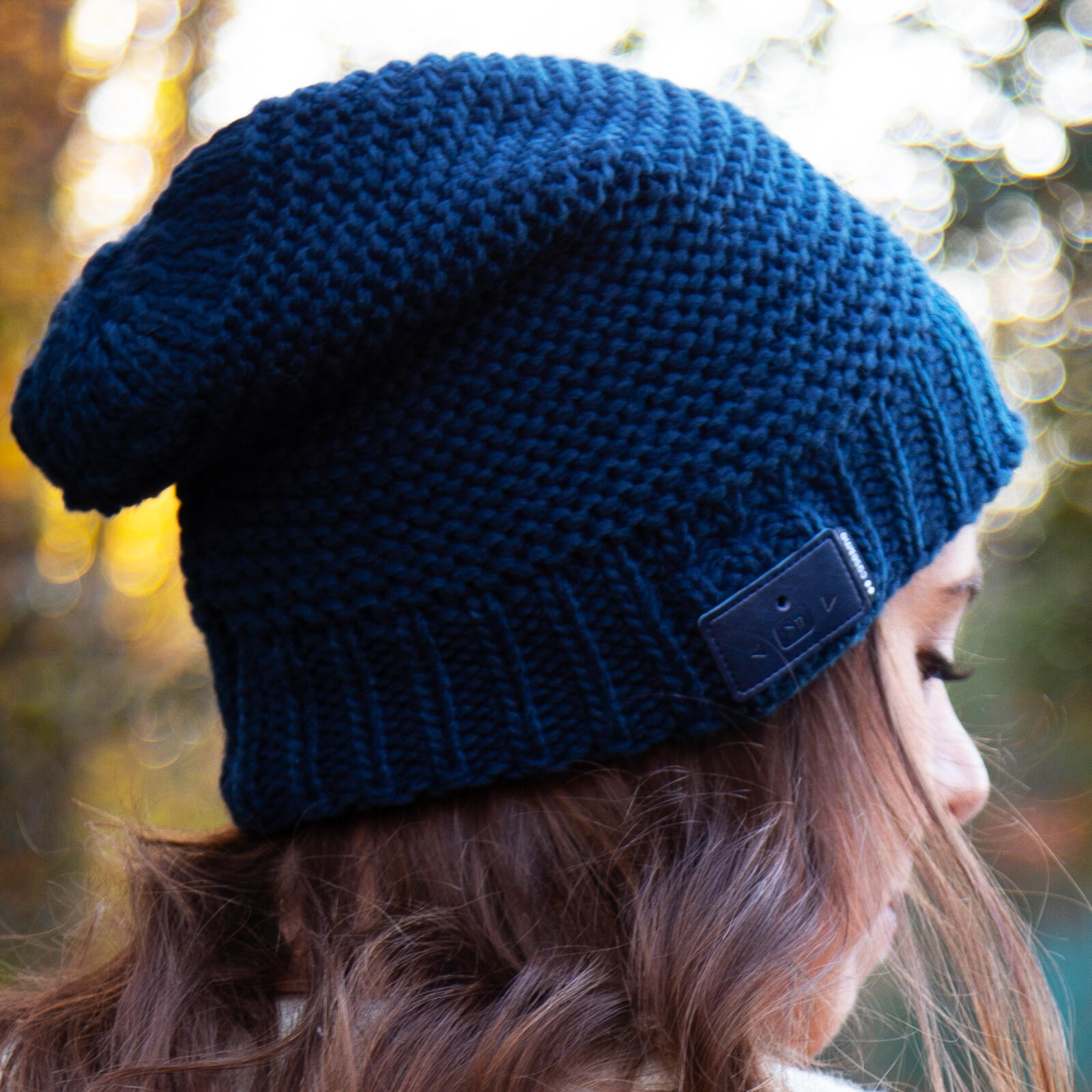 Bonnet d'hiver avec écouteurs sans fil intégrés 4/5