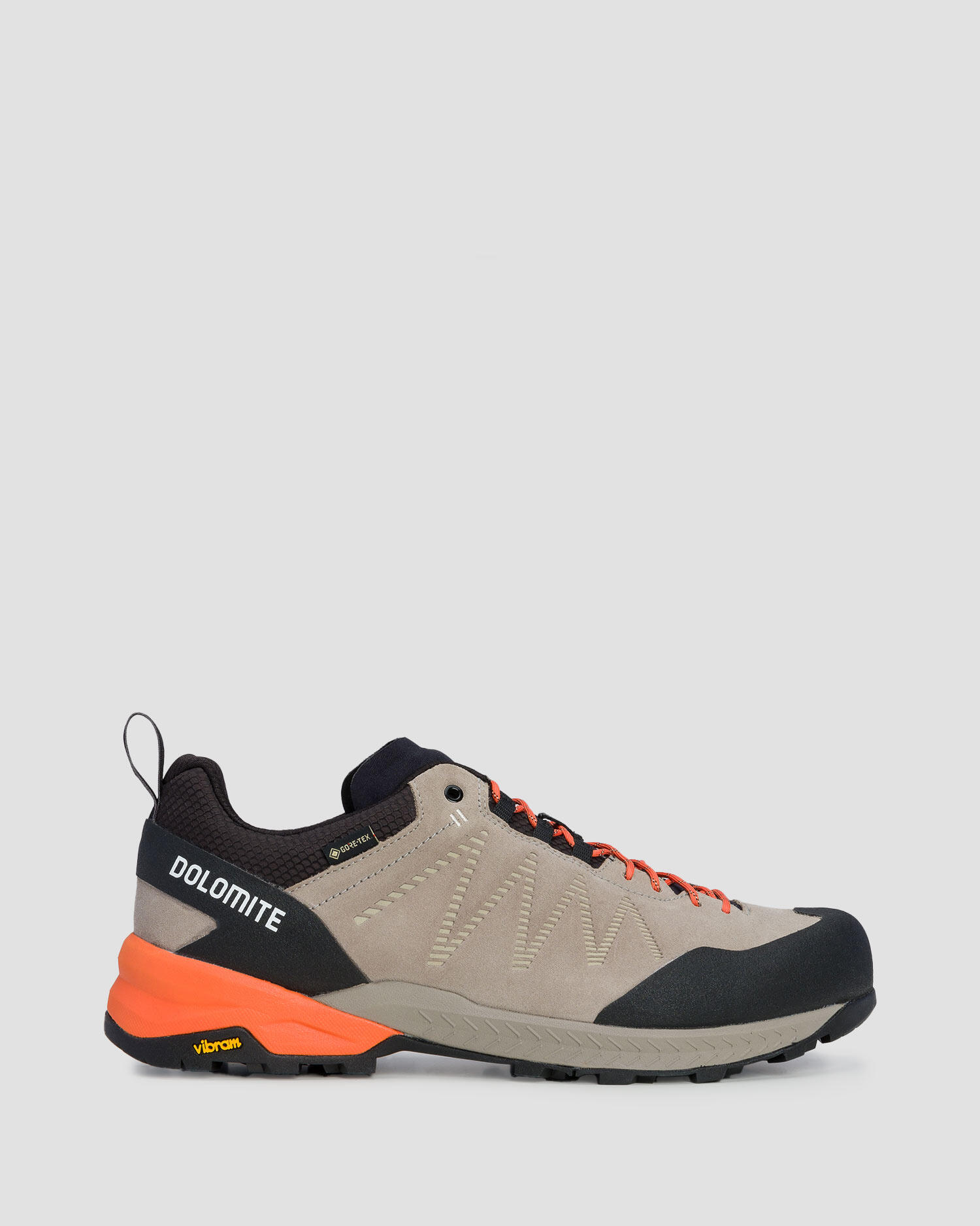 Zapatillas de montaña de hombre CRODAROSSA LEATHER Gore-Tex beige 2/7