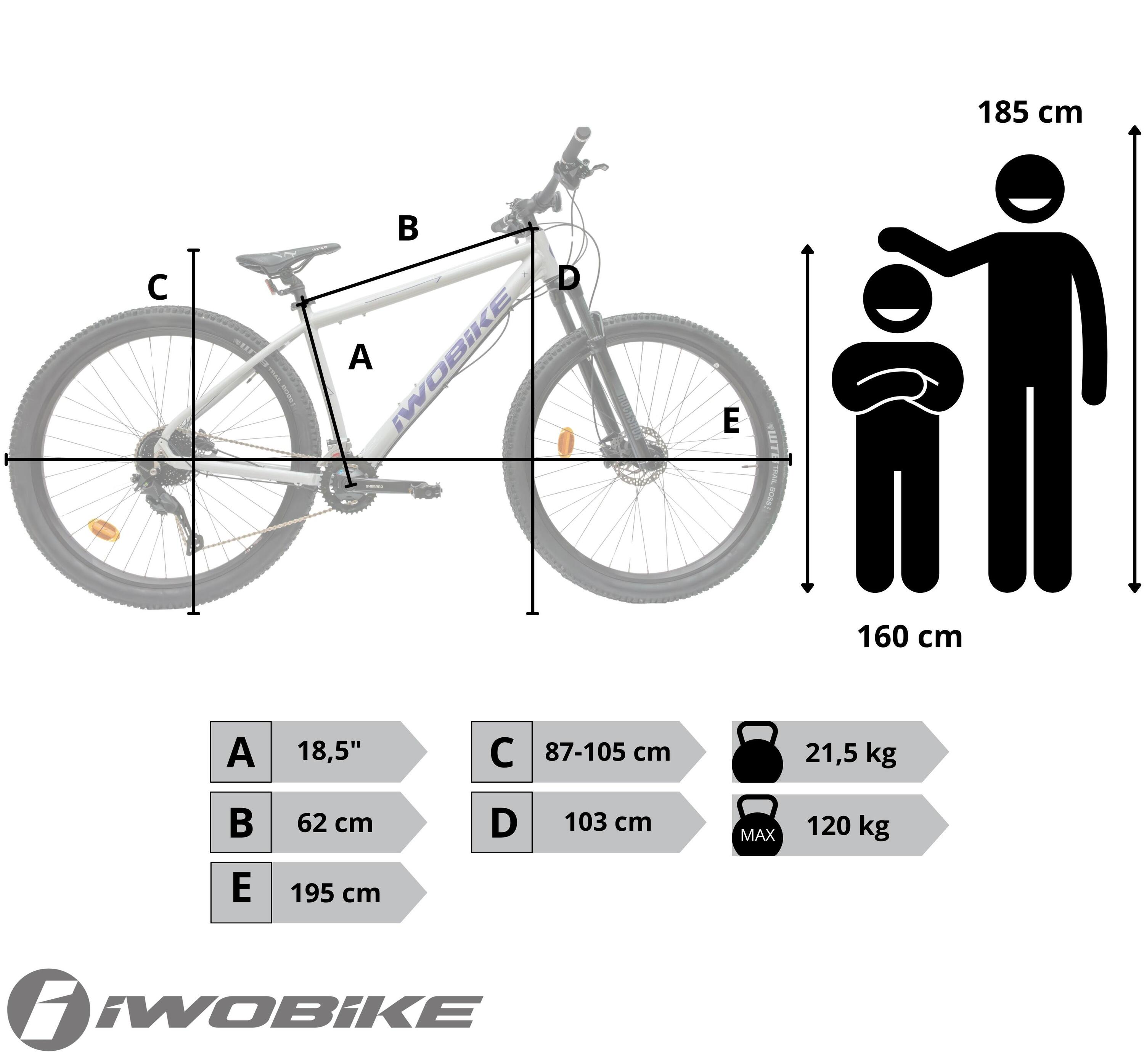 Rower Górski MTB Vector Koła 29" 2/5