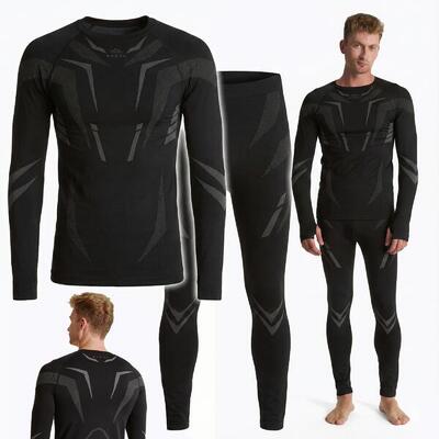 Completo intimo termico da uomo KADVA ALPINESTEP COOLMAX THERMAL PRO DRY