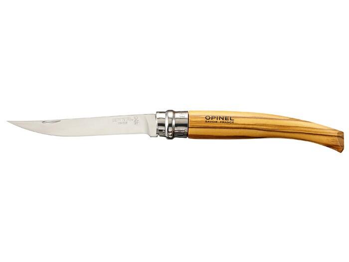 Nóż składany Slim Olive No.10 + etui w pudełku 2/4