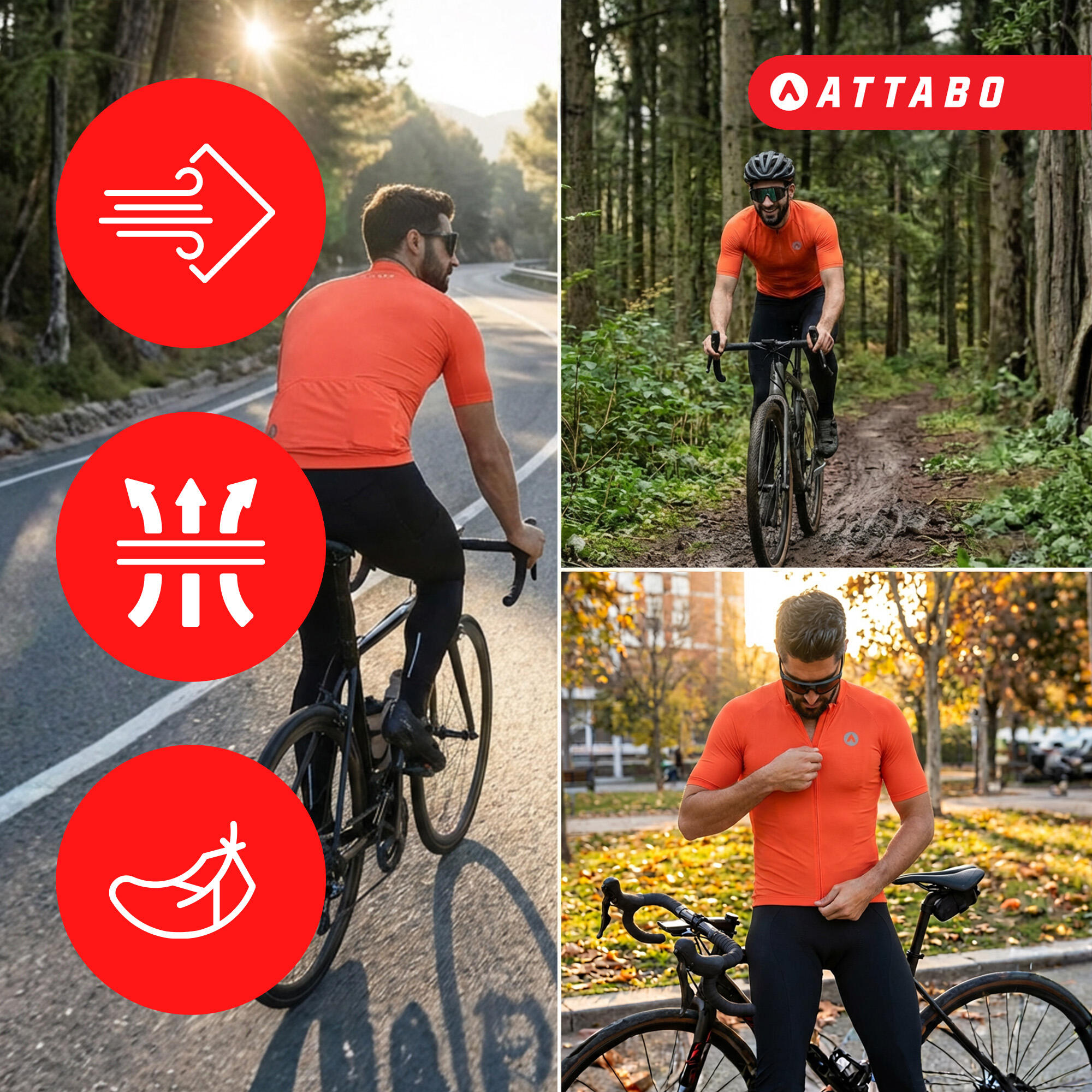 Heren fiets shirt ATTABO Setvi 4/6