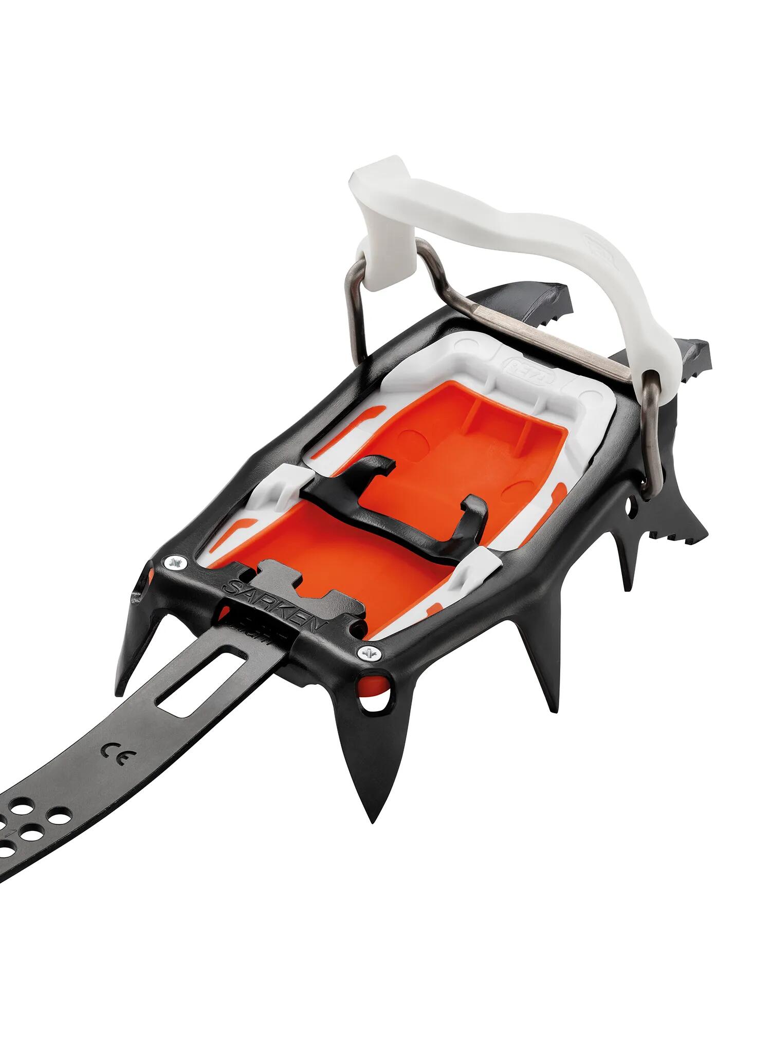 Crampones Petzl Sarken LLU acero inoxidable tallas 36–50 fijación baja 2/4