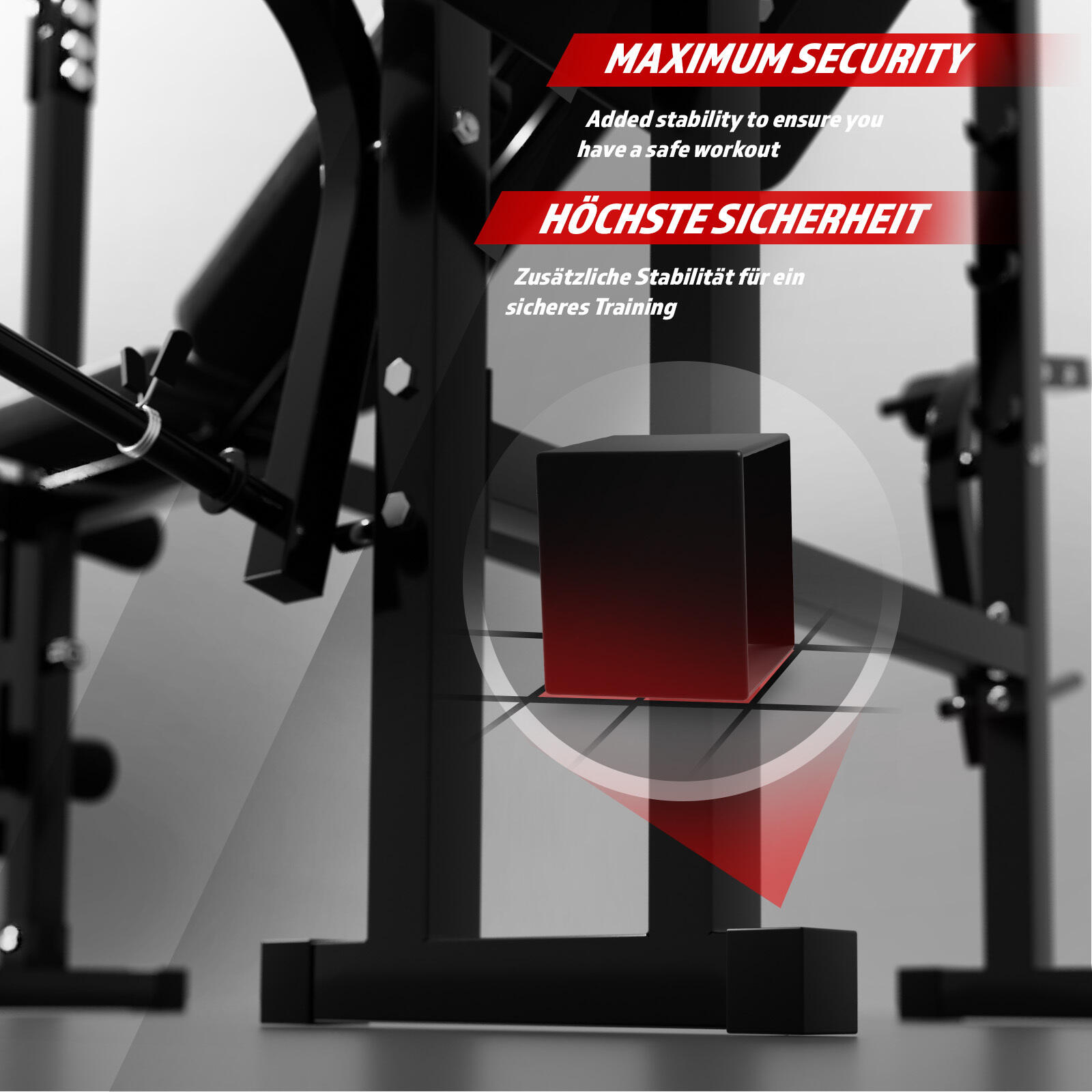 Banc de musculation multifonction 7/7