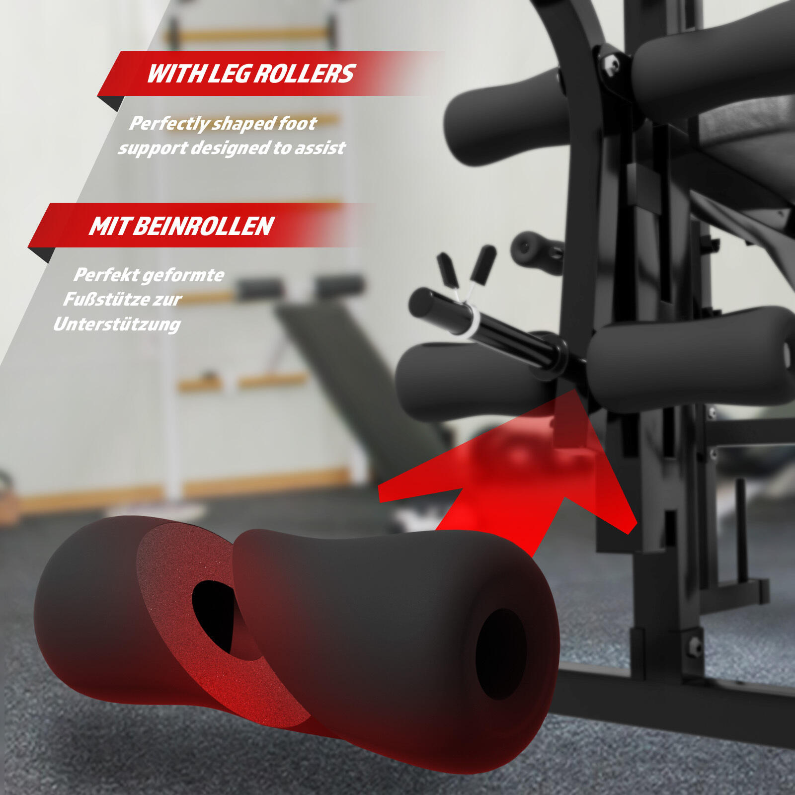 Banc de musculation multifonction 6/7