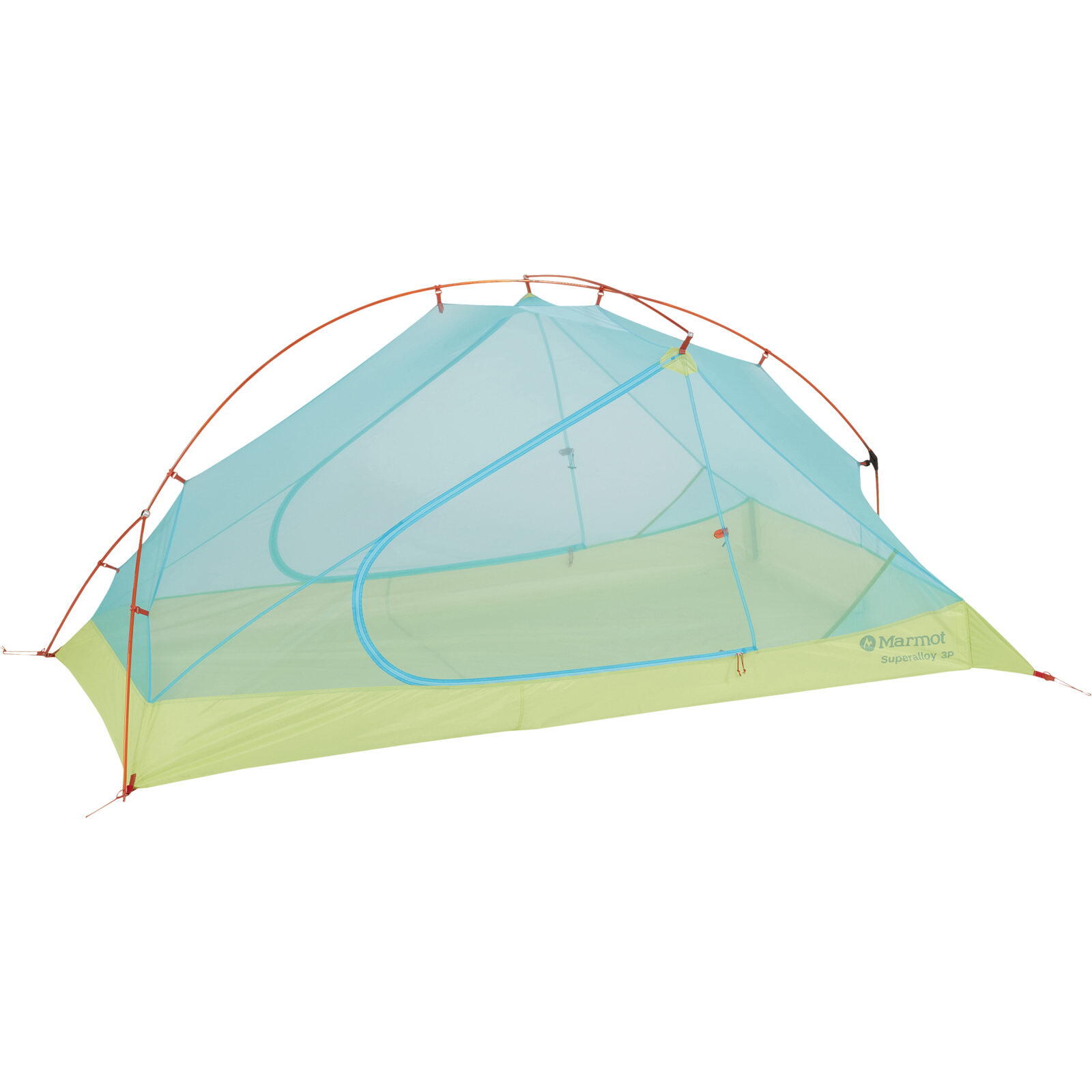 3 Personen Zelt Superalloy 3P green glow 3/7