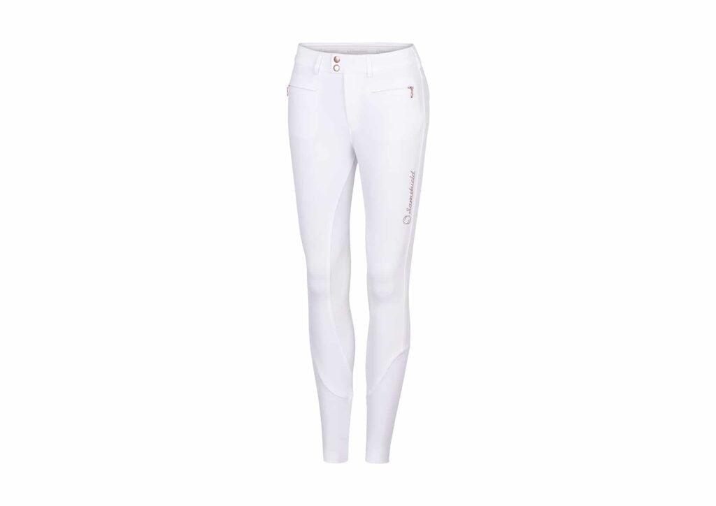 Samshield Dames Rijbroek Clara Full Grip Champagne Wit - 3/7