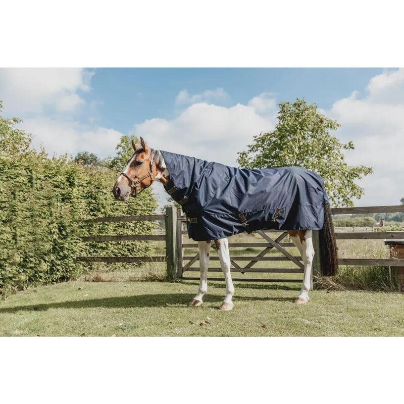 Kentucky Turnout Paardendeken All Weather Quick Dry Fleece With Neck Blauw -