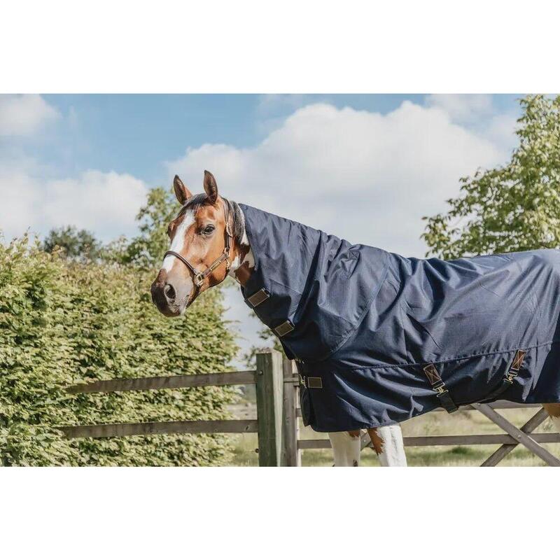 Kentucky Turnout Paardendeken All Weather Quick Dry Fleece With Neck Blauw -