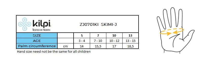 Gants de ski pour enfant Kilpi SKIMI-J 2/2