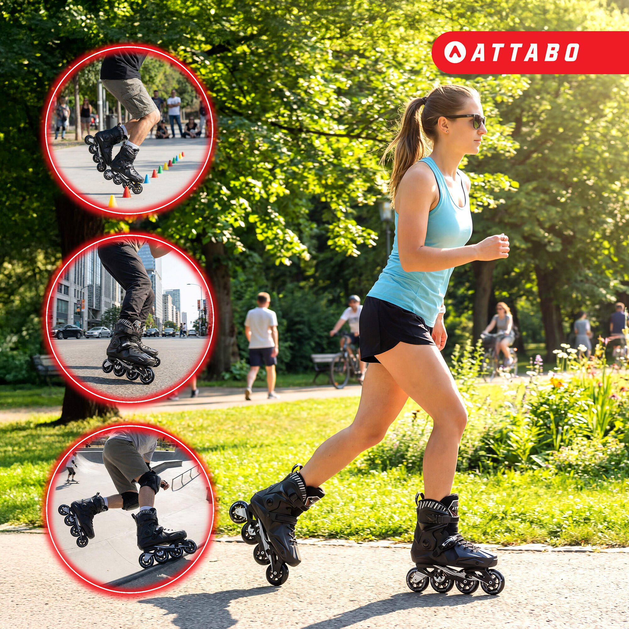 ATTABO Riftskates schaatsen 3/7