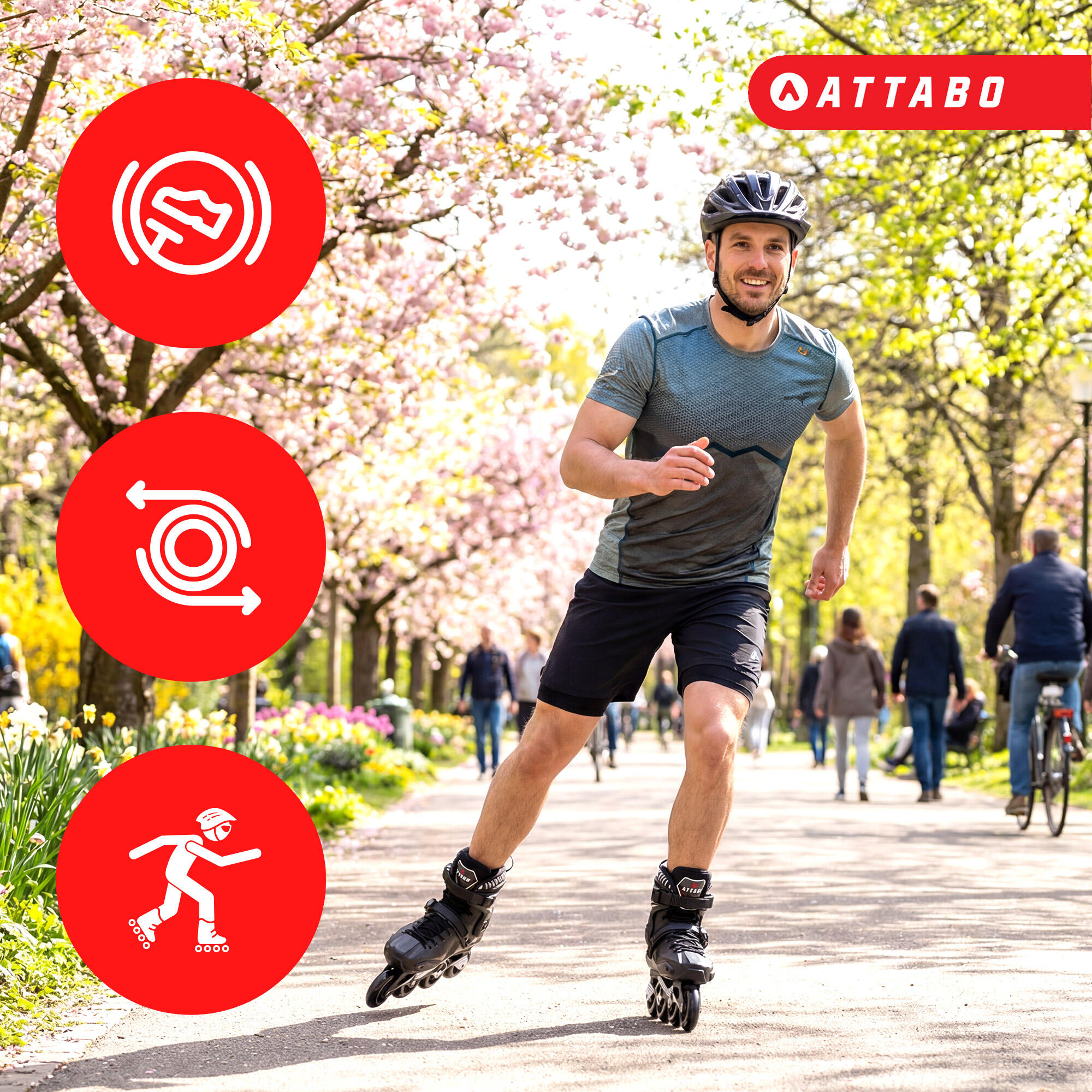 ATTABO Riftskates schaatsen 2/7