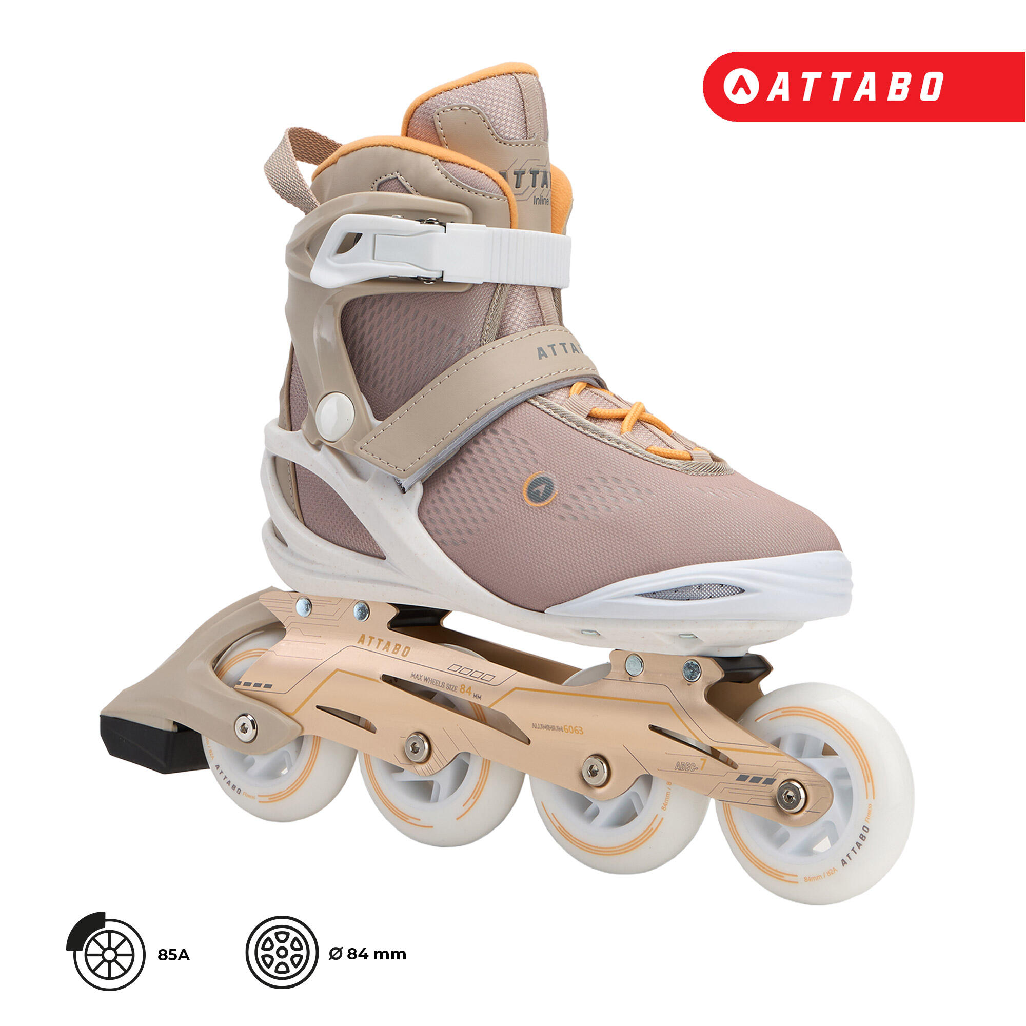 Rolki damskie ATTABO Luna fitness 6/6
