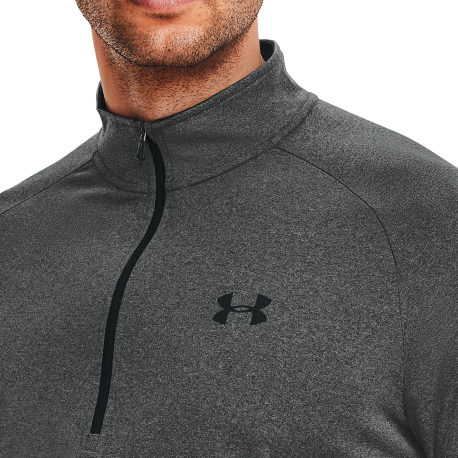 Haut Under Armour Tech 2.0 demi-zip homme gris polyester 3/5