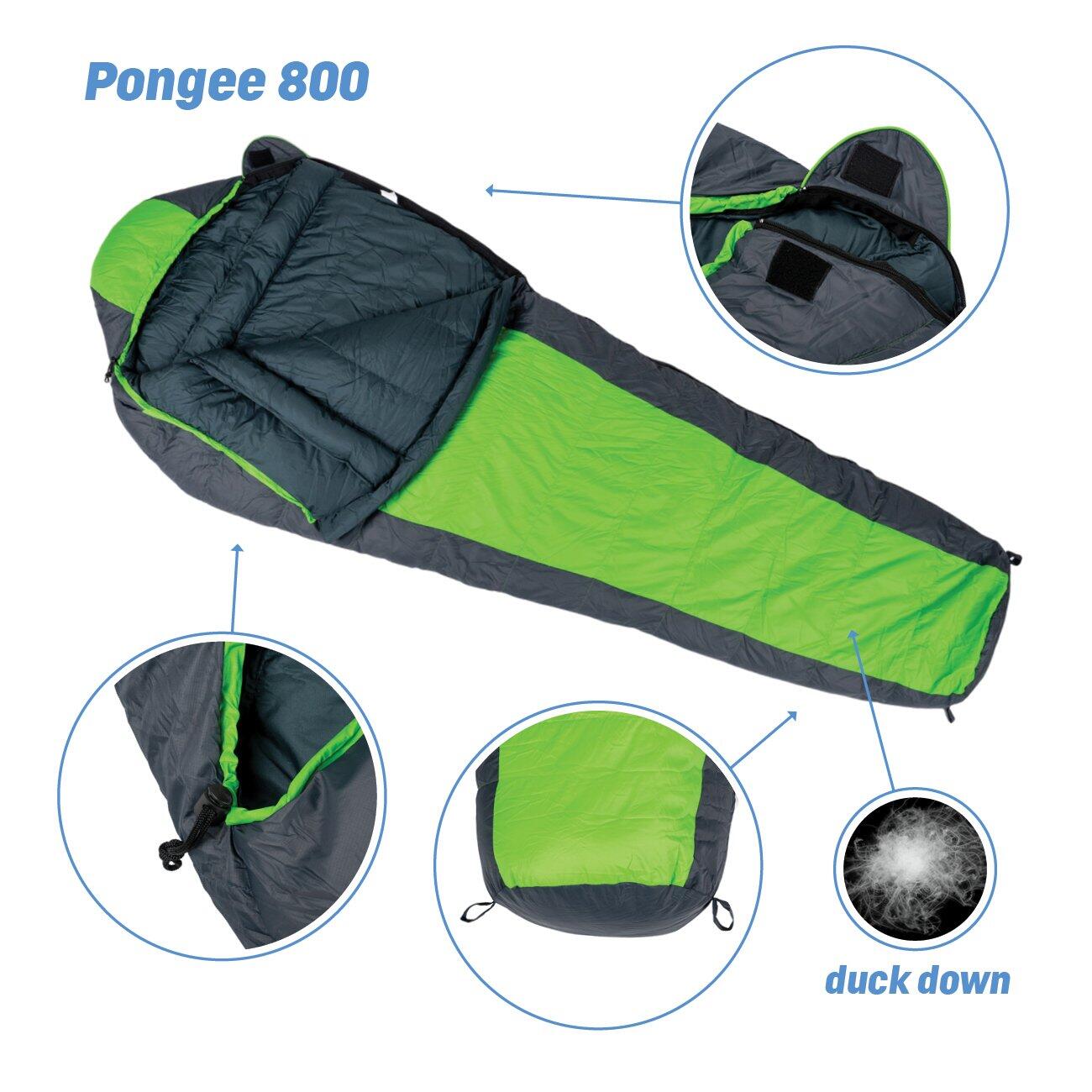 Péřový spací pytel Pongee, kachní peří 5/7