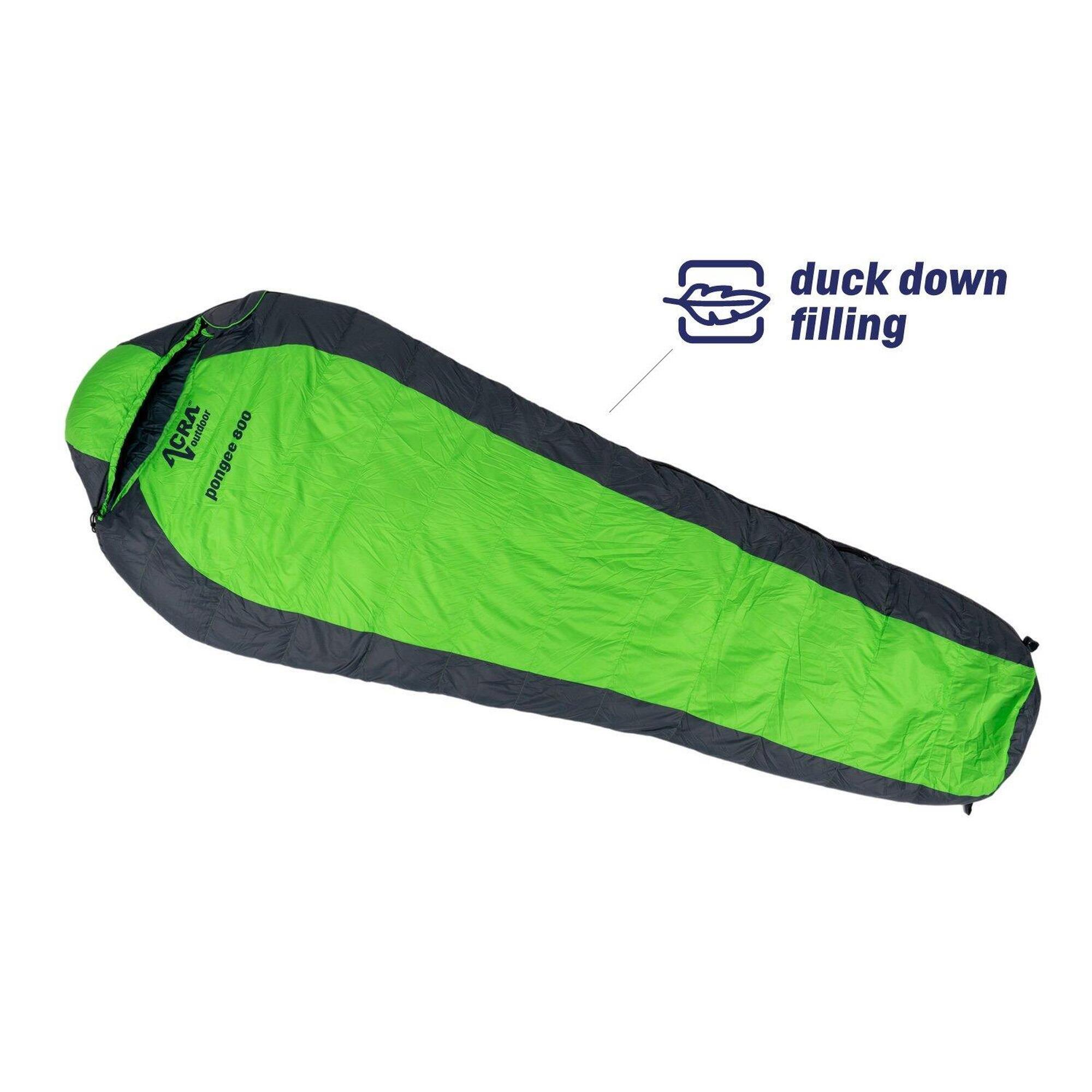 ACRA Péřový spací pytel Pongee, kachní peří