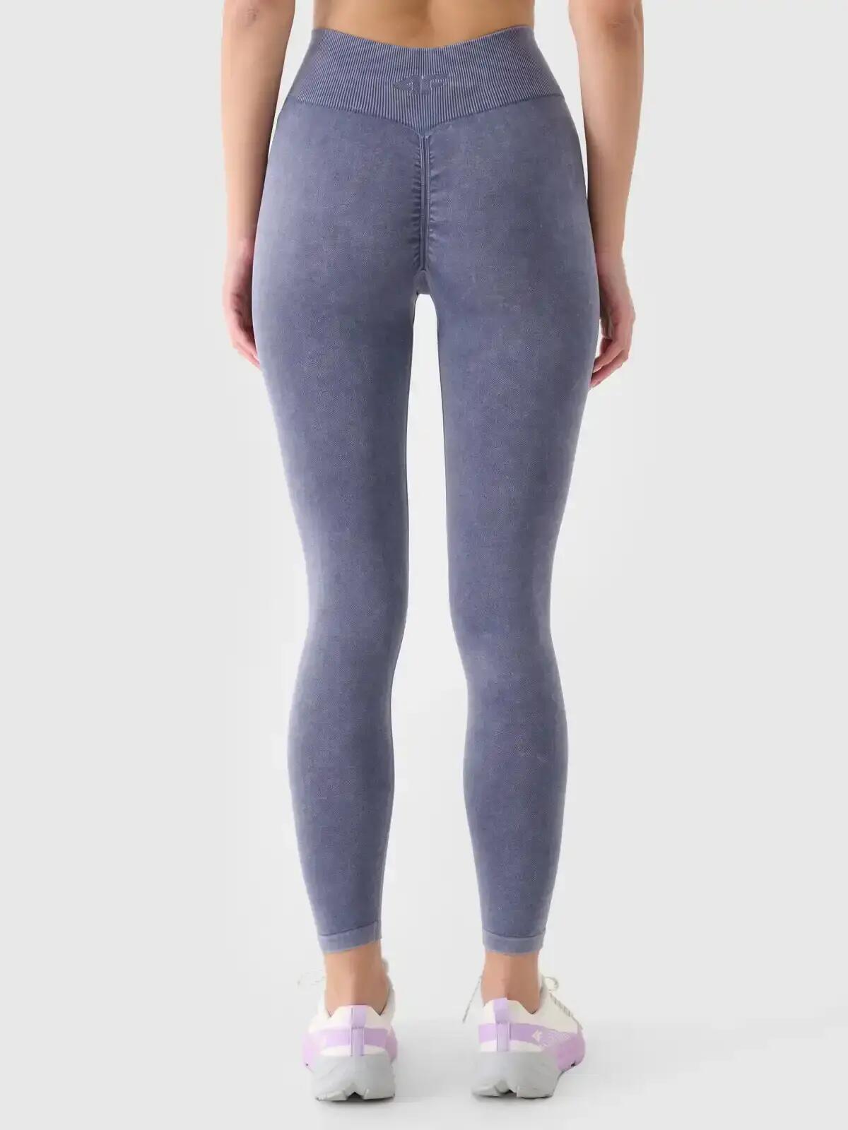 Leggings push-up taille haute sans coutures pour yoga et pilates 6/7