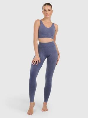 Naadloze push-up fitnesslegging met hoge taille voor dames