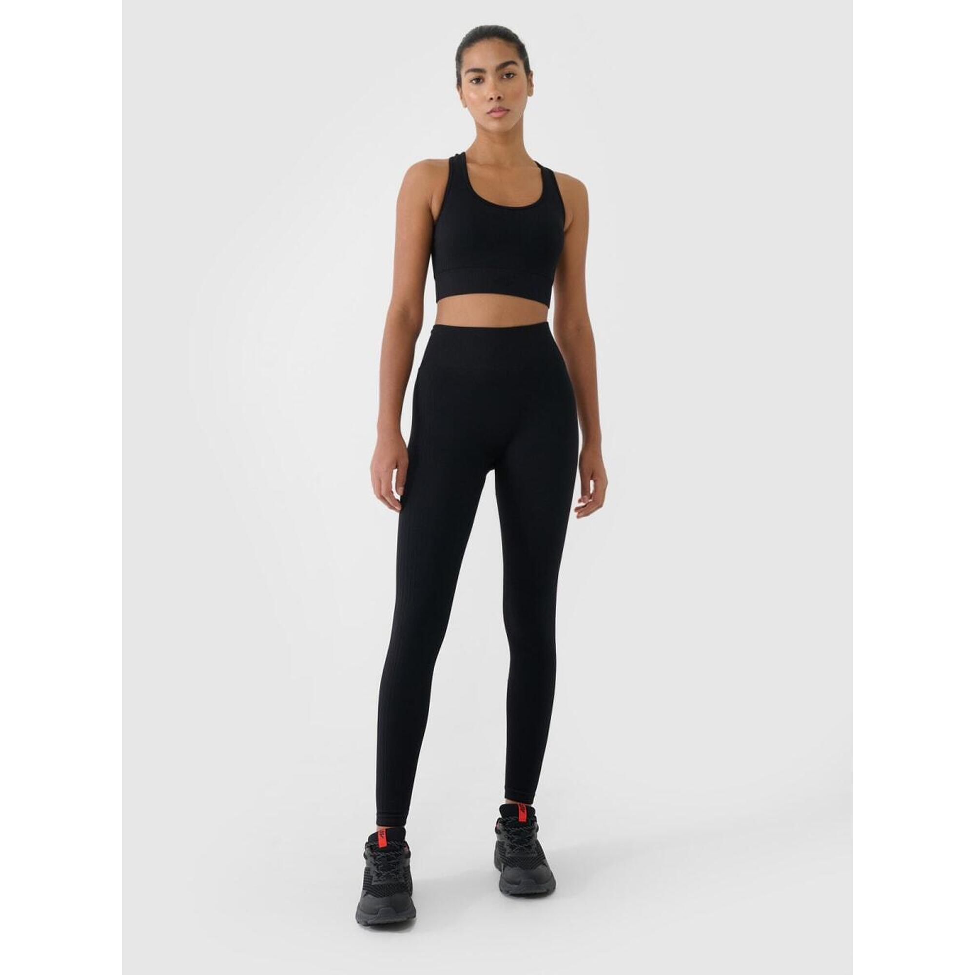 4F Legíny s vysokým pasem na jógu a pilates 4F