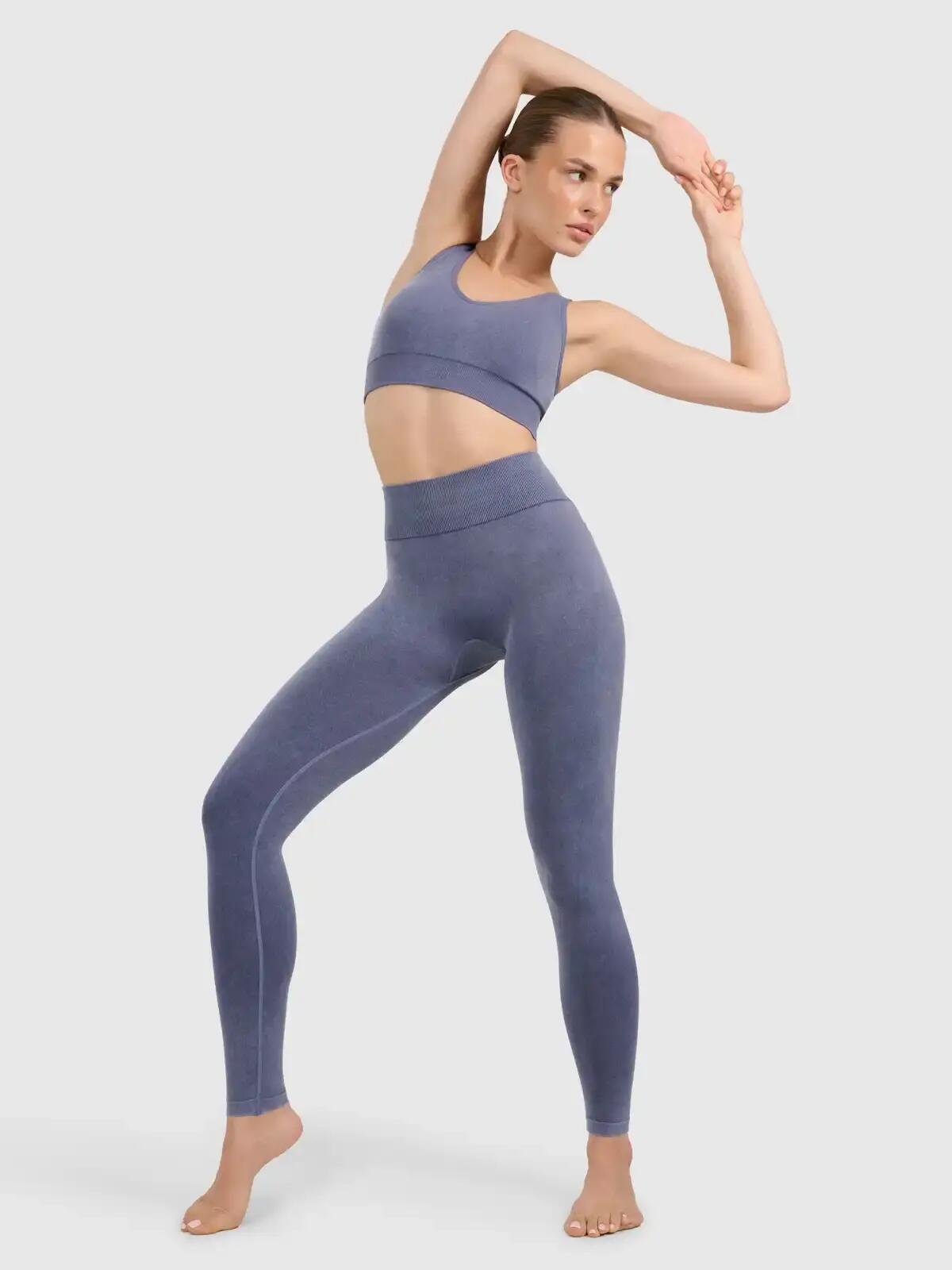 Leggings de fitness push-up taille haute sans coutures pour femmes 3/6