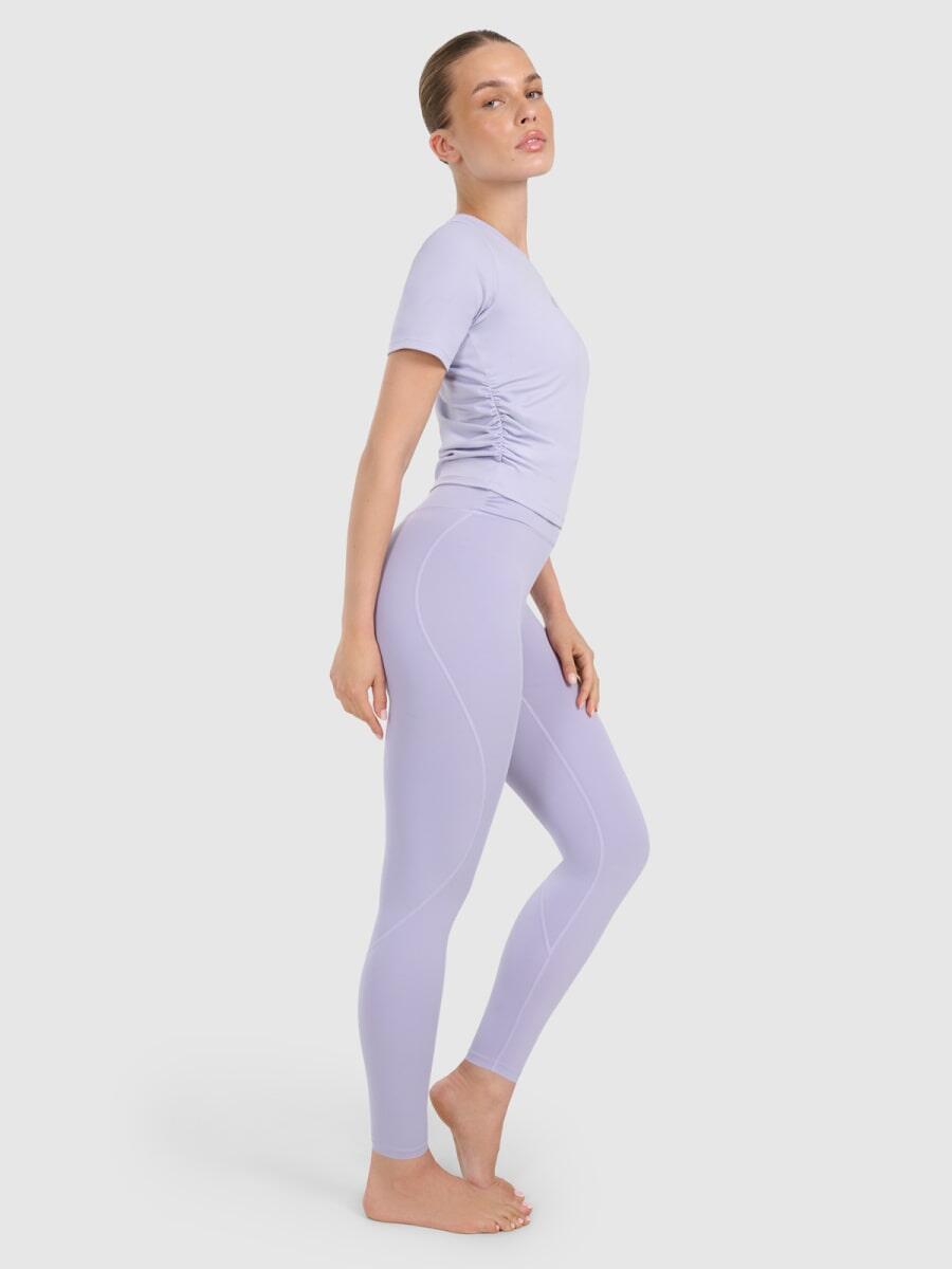 Leggings de fitness taille haute sans coutures pour femmes 3/6