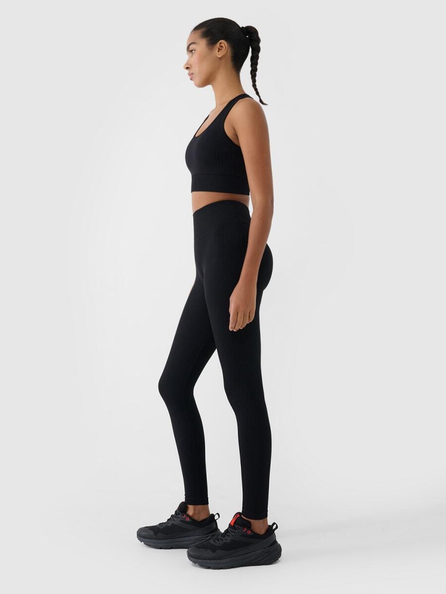 Leggings deportivos de talle alto para mujer. 2/6