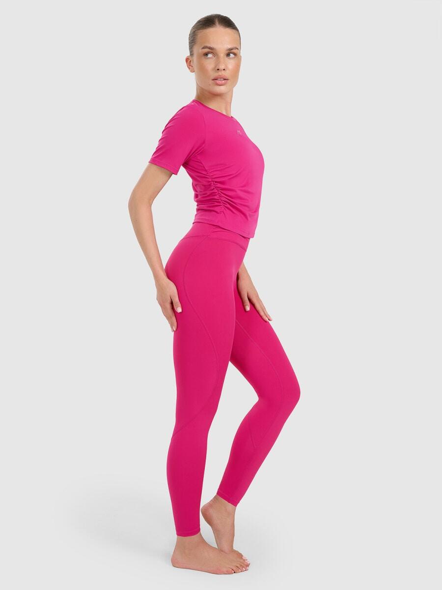Leggings de yoga et de pilates taille haute sans coutures avec poche 2/7