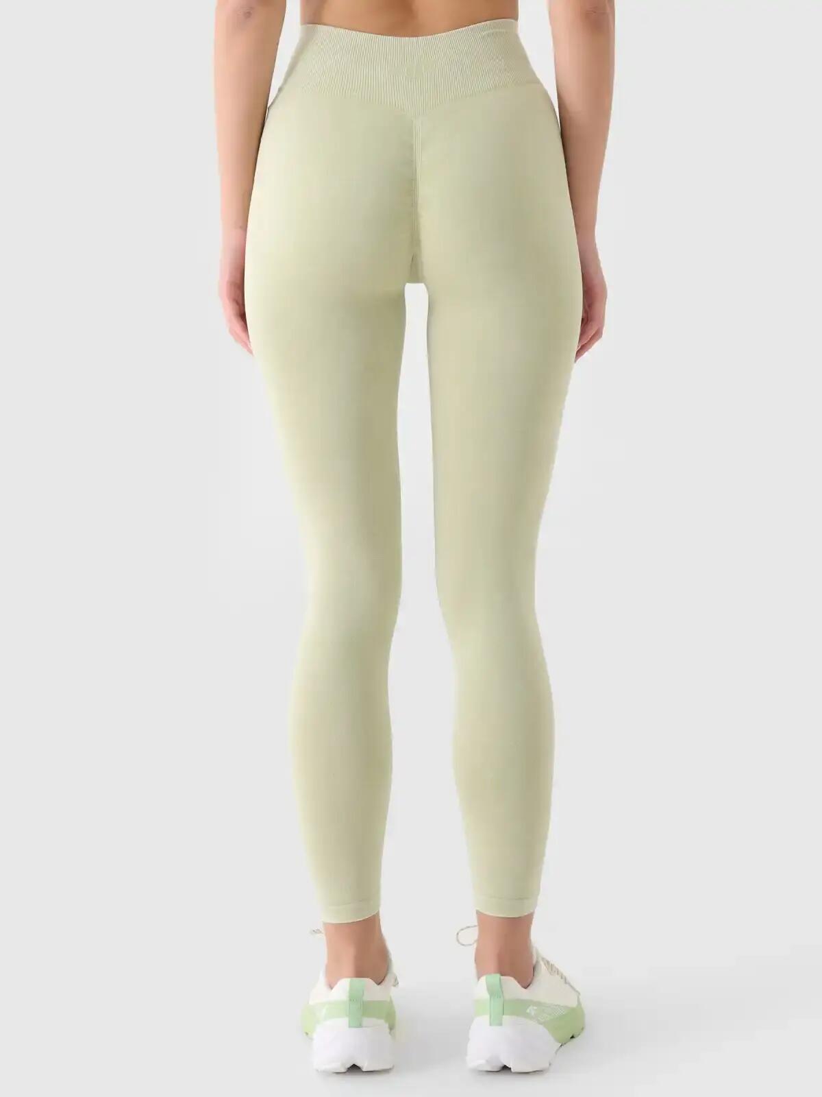 Nahtlose, hochgeschnittene Leggings für Yoga und Pilates mit Push-up-Effekt 6/7