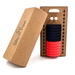 Silicon' Palet Rouge/Noir - Le jeu de palets en silicone