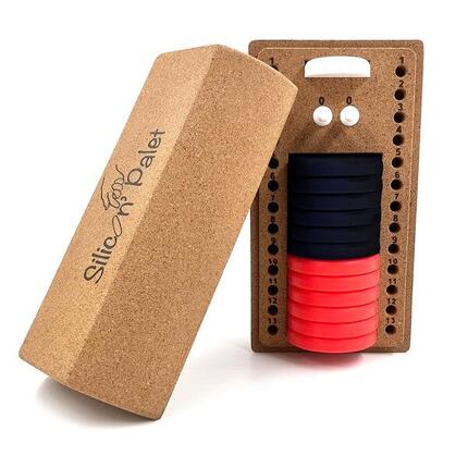 Silicon' Palet Rouge/Jaune - Le jeu de palets en silicone