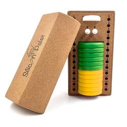 Silicon' Palet Jaune/Vert - Le jeu de palets en silicone