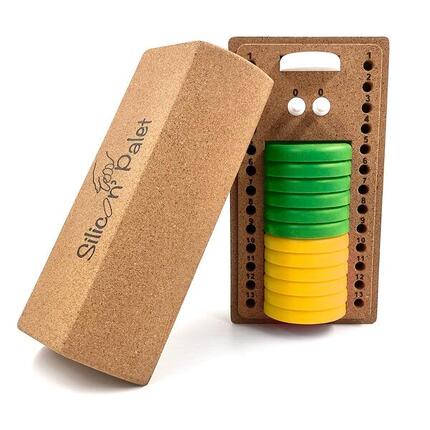 Silicon' Palet Rouge/Jaune - Le jeu de palets en silicone