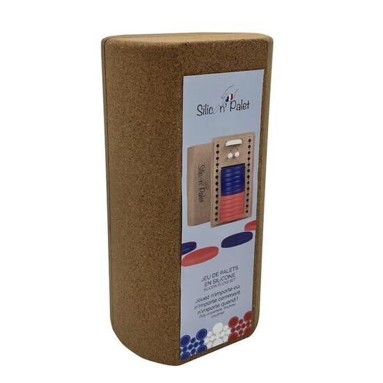 Silicon' Palet Bleu/Rouge - Le jeu de palets en silicone
