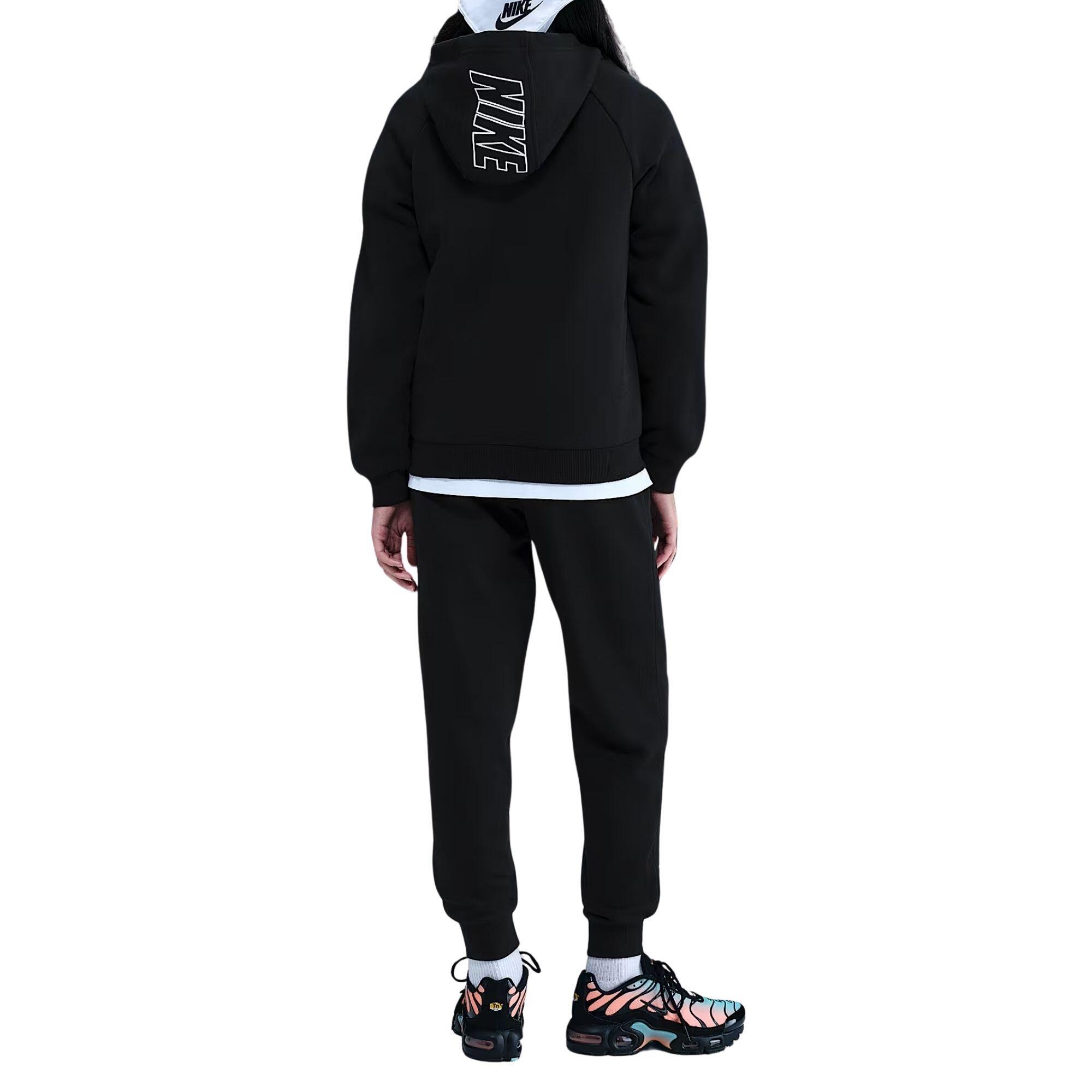 Chándal Club Fleece Talla L (147-158 CM) Negro - HQ9318-010 2/4