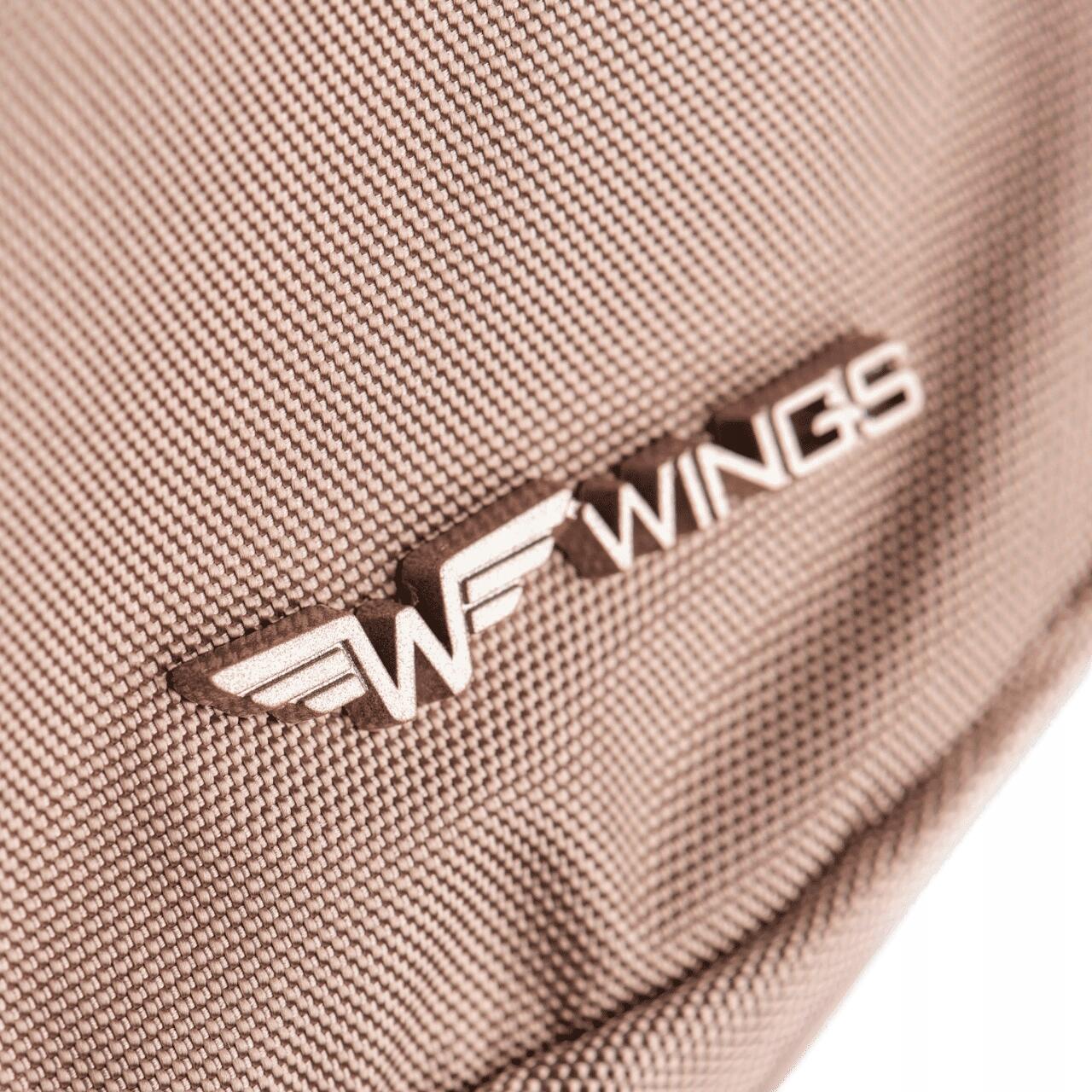 WINGS Skylark sac bandoulière sling noir, compact et spacieux 5/5