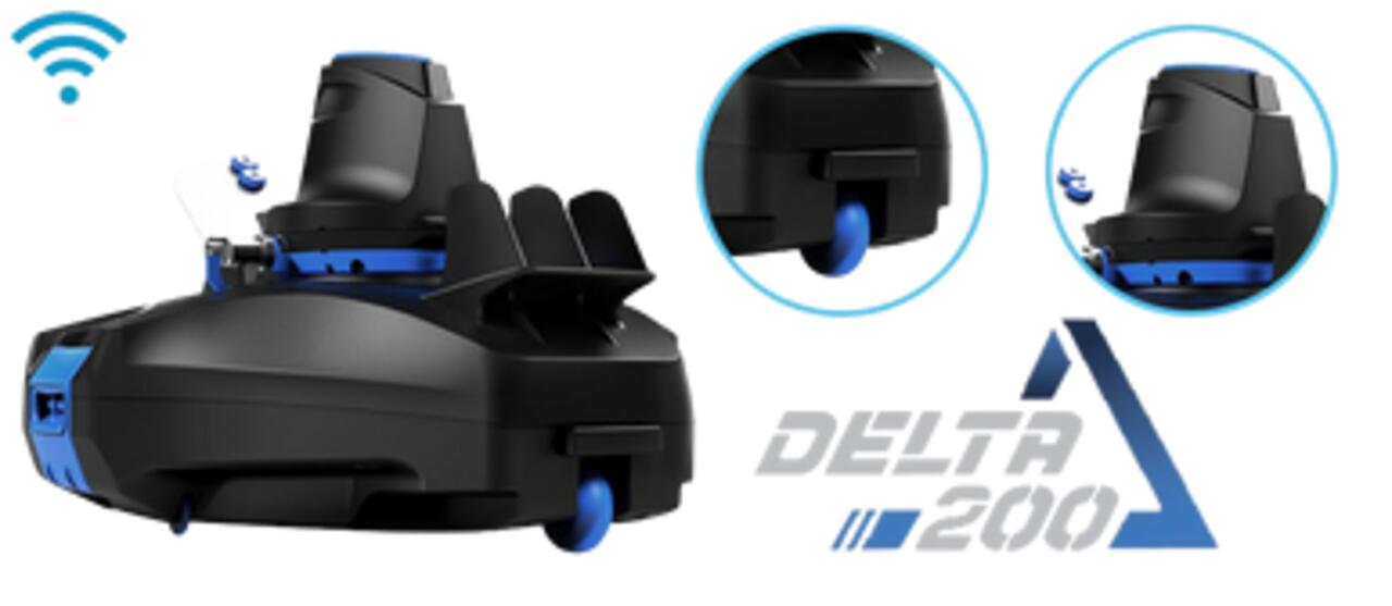 Robot sans fil pour piscine DELTA 200  - KOKIDO 5/6